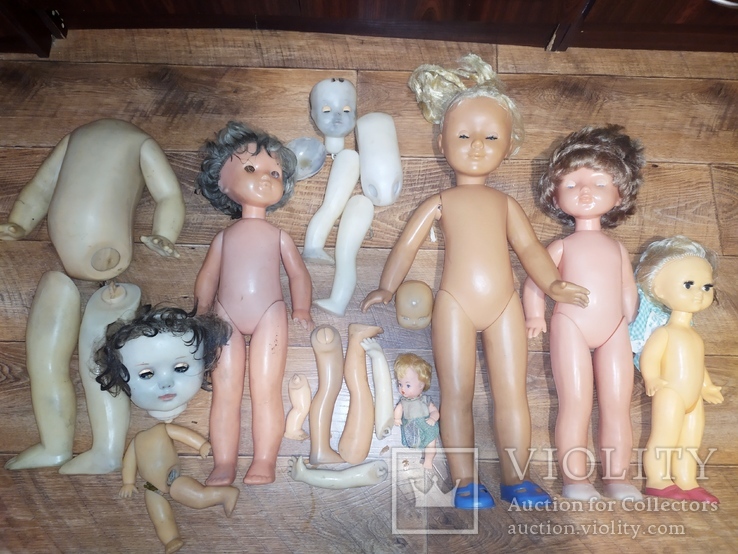 Куклы на запчасти или под восстановление, фото №2