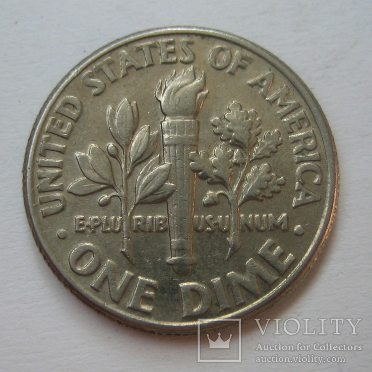США 10 центов 1988 года.D, фото №6