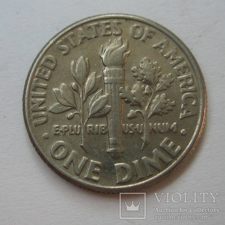 США 10 центов 1988 года.D, фото №8