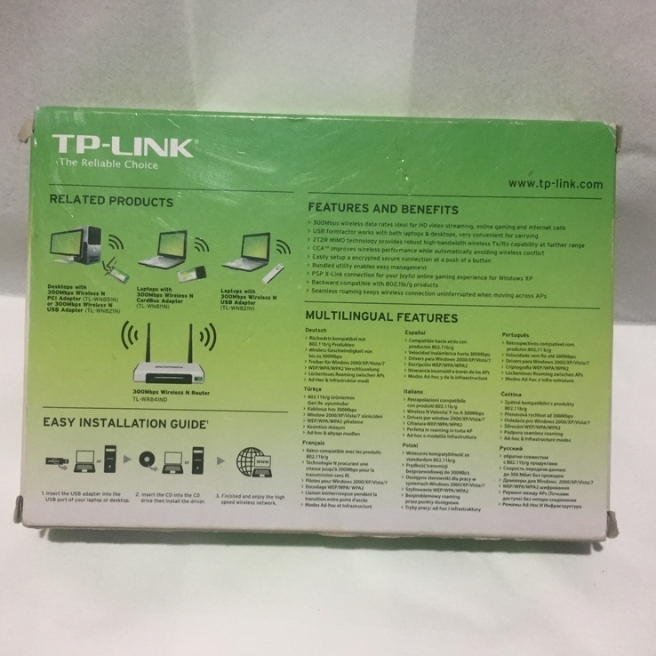 Wi-Fi адаптер TP-Link TL-WN821N, фото №6