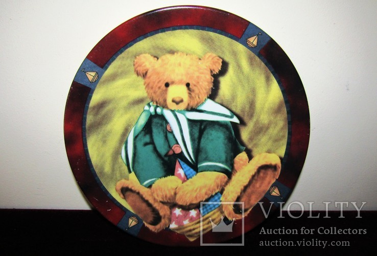 Декоративные тарелки плюшевые мишки Тедди Teddy bears мальчик и девочка, фото №4