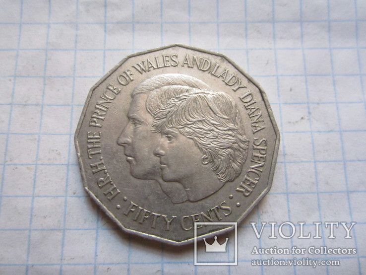 50 центов 1981 . Австралия (2)
