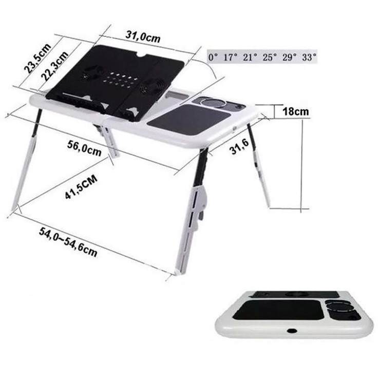 Охлаждающий складной столик для ноутбука E-Table, numer zdjęcia 10