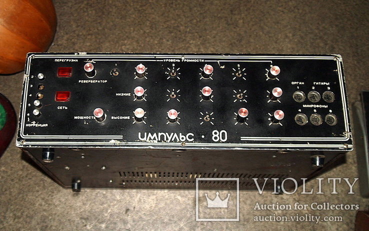 Синтезатор и микшер Электроника, Усилитель Импульс - 80,, фото №7