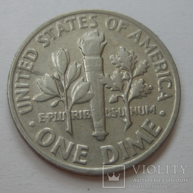 США 10 центов 1968 года.D, фото №9