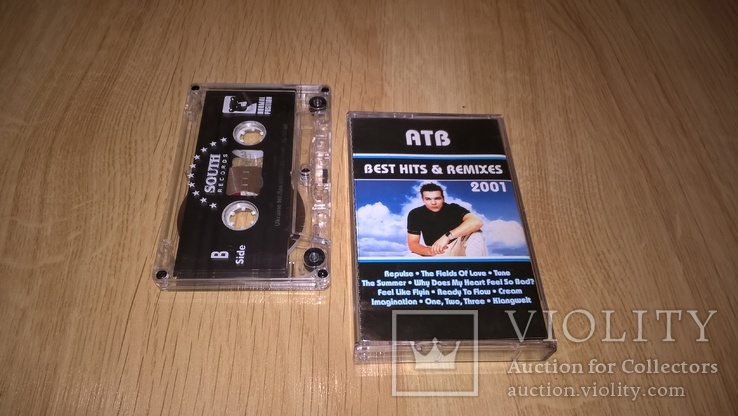 ATB. Andre Tanneberger (Best Hits &amp; Remixes) 2001. (MC). Кассета. South Records, фото №2