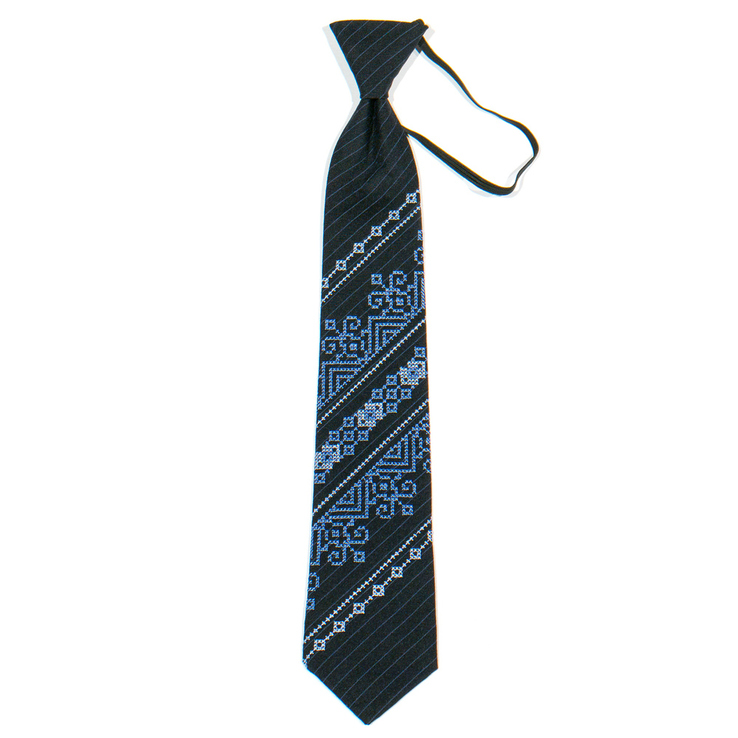 Підліткова вишита краватка №789, фото №6