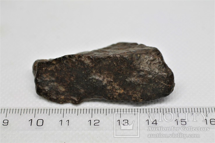 Кам'яний метеорит NWA, 32,5 грам, індивідуал, із сертифікатом автентичності, фото №2