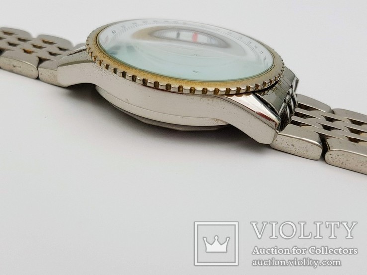 Часы-имитация марки Breitling, хронограф, кварц, механизм Miyota, Япония., фото №8