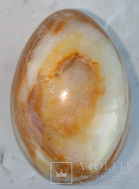 Egg made of stone, onyx., photo number 5