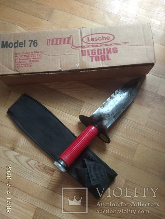 Нож "Lesche" Digging Tool. Модель 76, фото №5