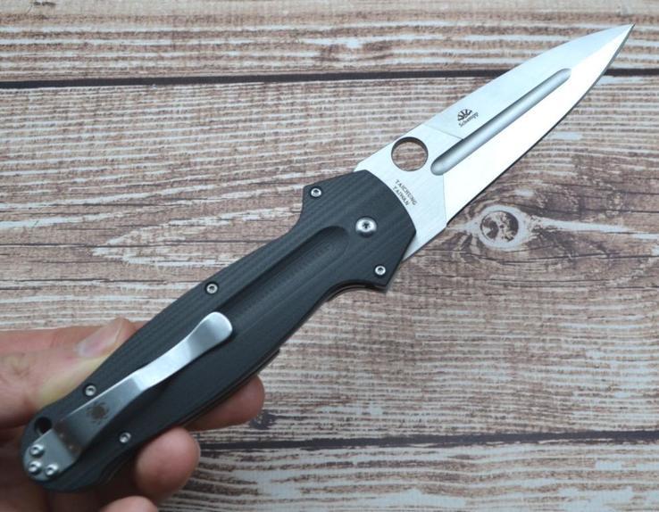 Nóż Spyderco Schempp EuroEdge replika, numer zdjęcia 4