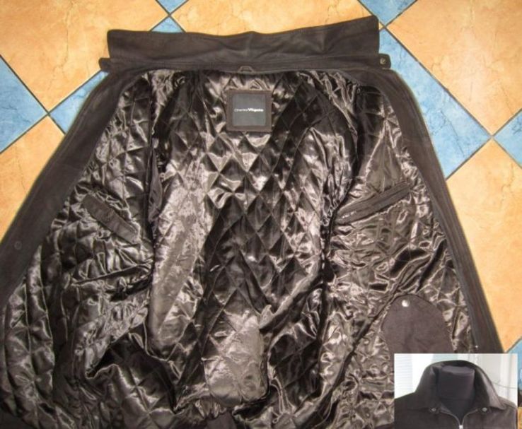 Демисезонная мужская кожаная куртка CHARLES VOGELE. Лот 876, фото №5