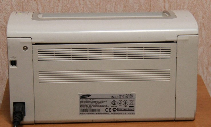 Лазерный принтер - Samsung ML-2165, photo number 6