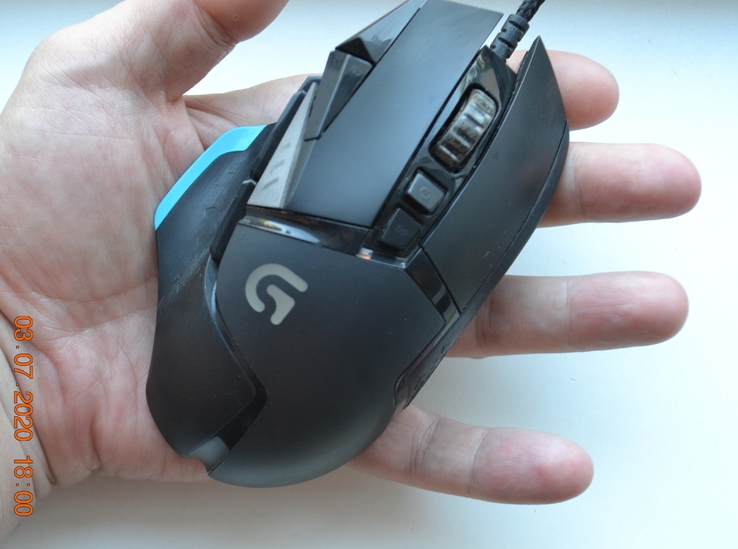 Игровая мышка Logitech G502 Proteus Core Gaming Mouse USB (810-004129). 11 кноп. - грузики, фото №2