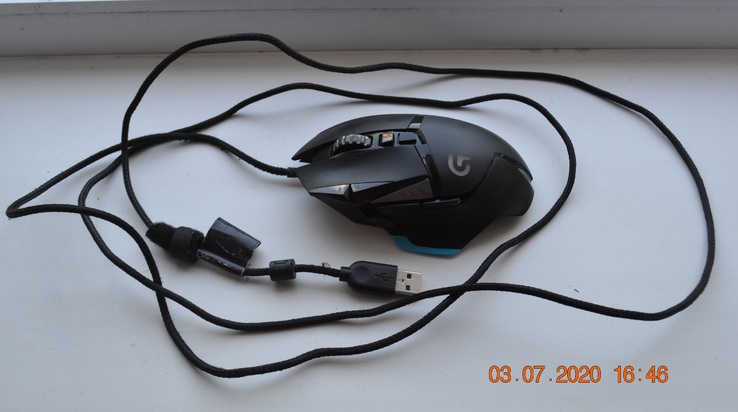 Игровая мышка Logitech G502 Proteus Core Gaming Mouse USB (810-004129). 11 кноп. - грузики, photo number 4
