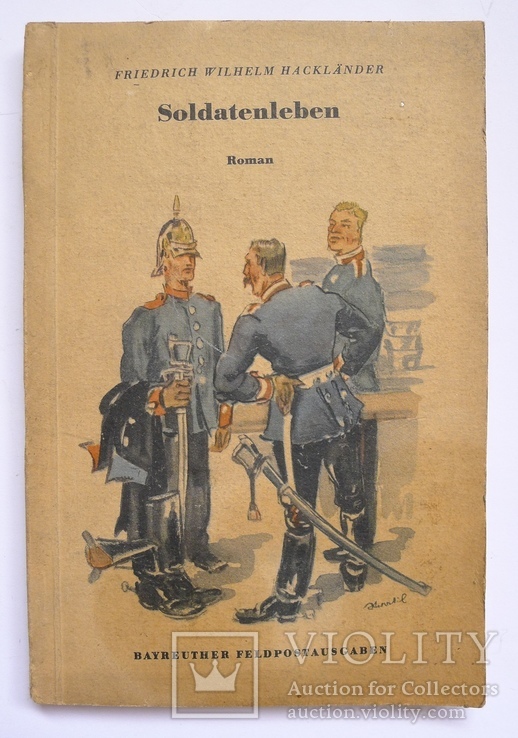 Немецкая книга 1944 год "Солдатская жизнь "