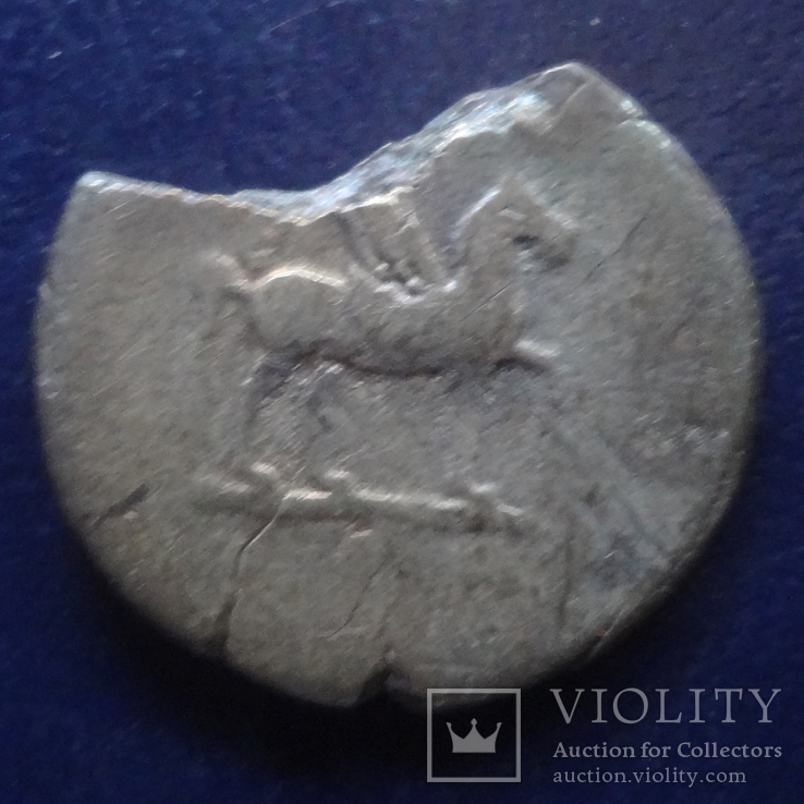 Денарий Васпасиан Всадник серебро (Г.6.55), фото №3