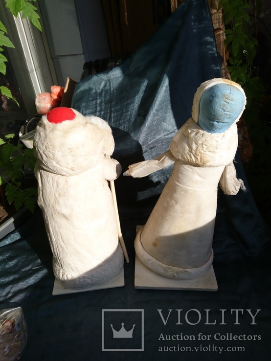 Дед Мороз и Снегурочка с этикетками, фото №7