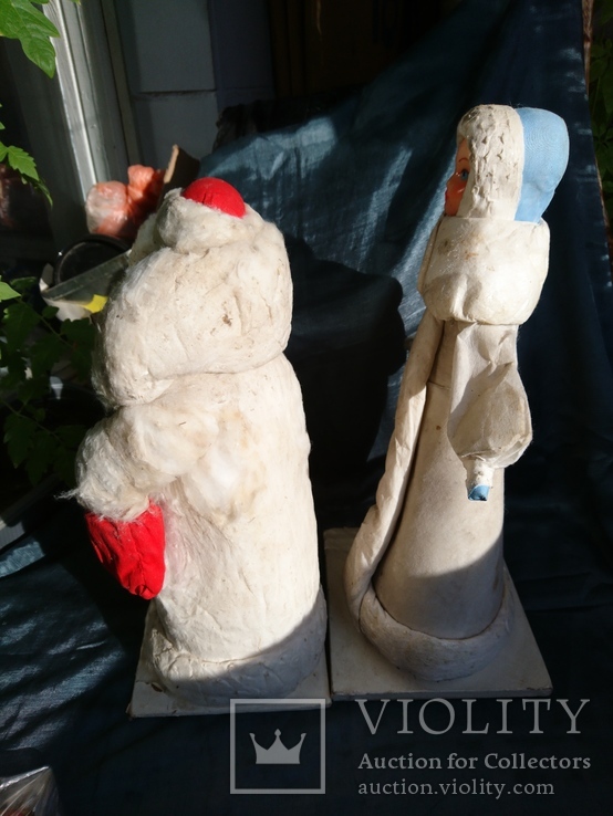 Дед Мороз и Снегурочка с этикетками, фото №10
