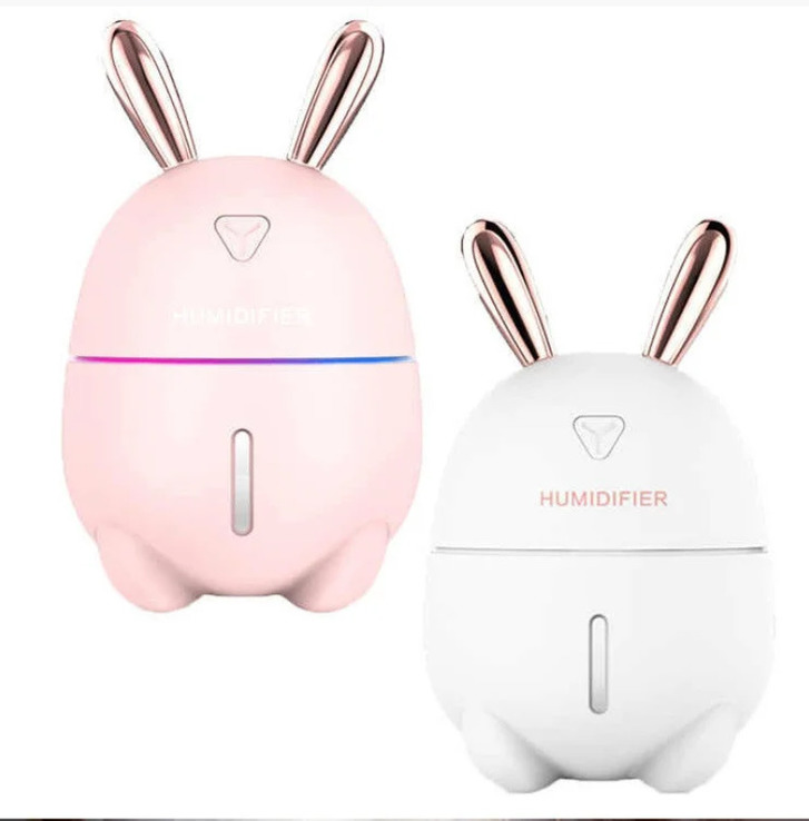 Увлажнитель воздуха и ночник 2в1 Humidifiers Rabbit, фото №6