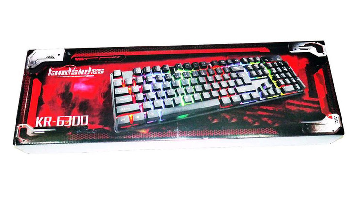 Профессиональная игровая клавиатура с подсветкой клавиш LANDSLIDES, photo number 4
