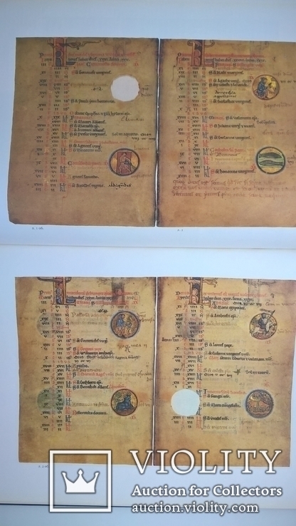 Французская книжная миниатюра XIII века, отпечатано в ГДР, фото №7