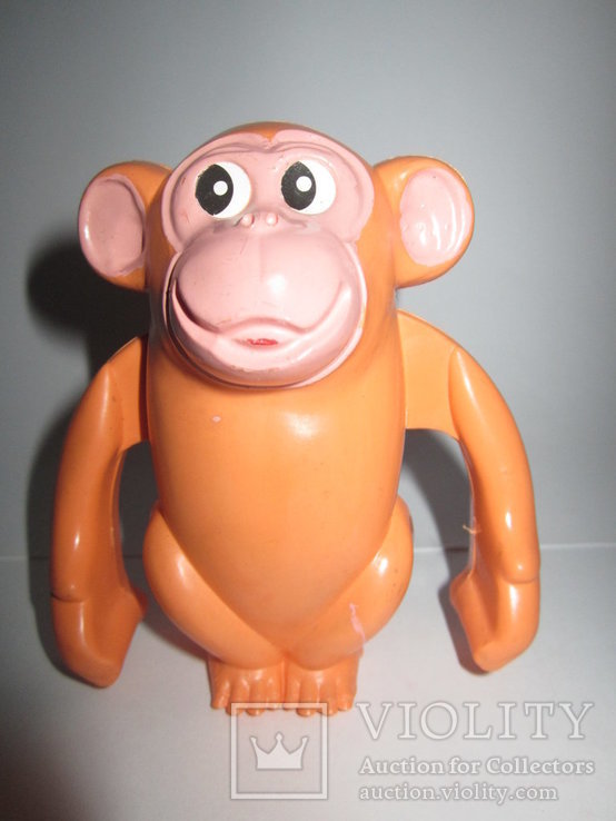 Заводная обезьяна новая игрушка 14шт СССР, фото №3