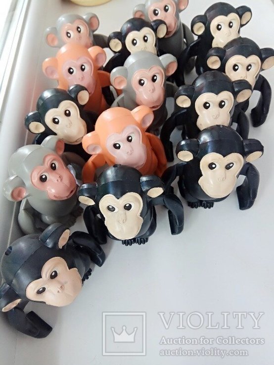 Заводная обезьяна новая игрушка 14шт СССР, фото №11