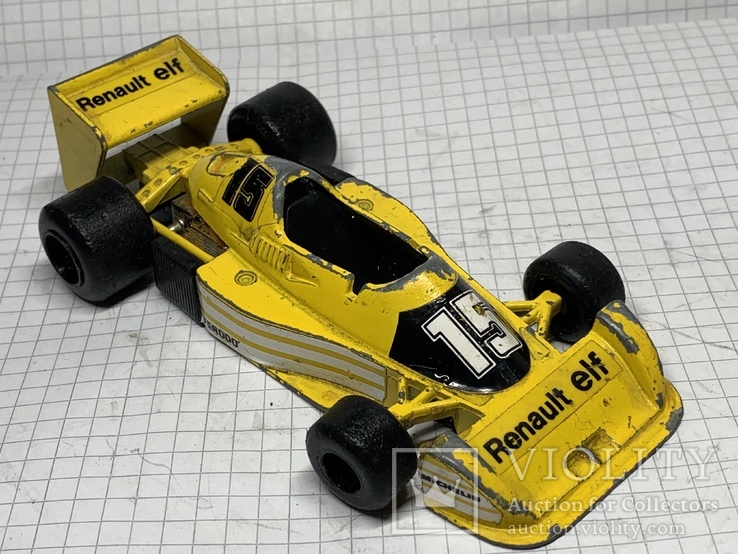 Renault RS01 J.P.Jabouille 1978 CE105 #15 1/41 Polistil F1 Formula 1 Made in Italy