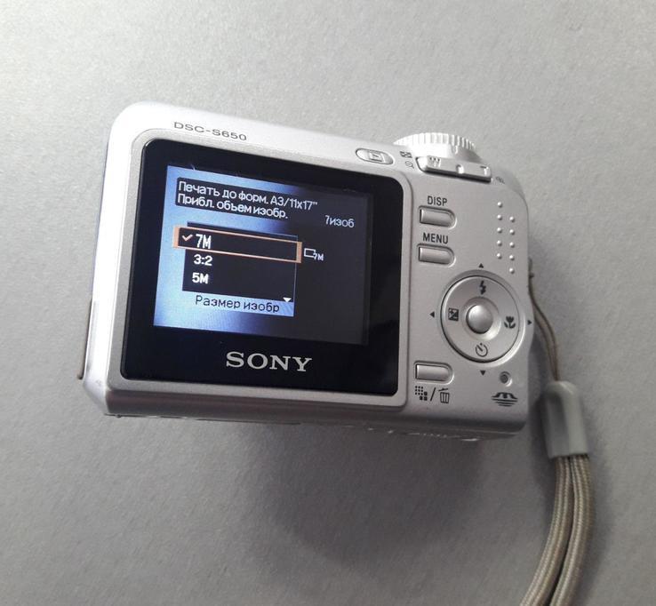 Sony Cyber-shot DSC-S650, фото №5