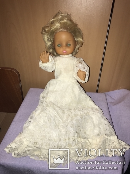 Кукла-невеста в белом подвенечном платье., фото №2