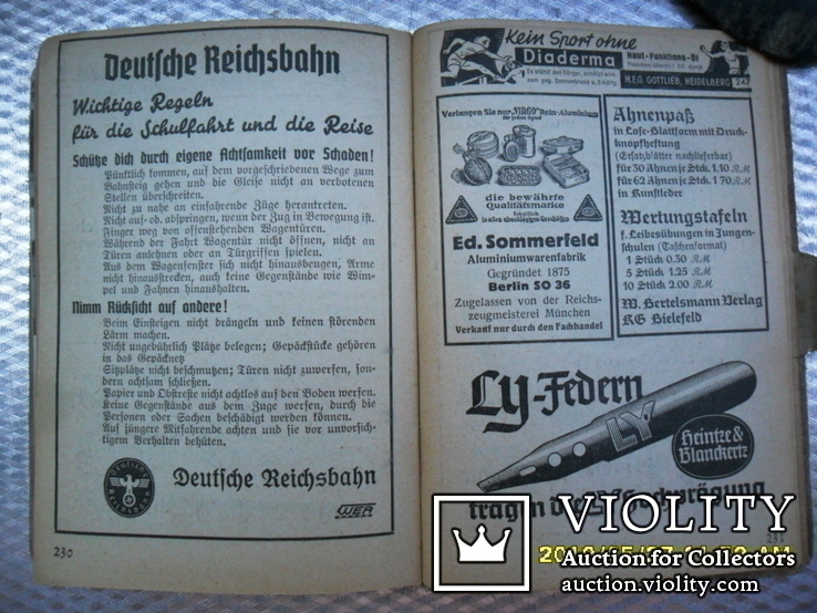 Der Merker.Jugendjahrbuch.1941.III Reich.Записная книжка немецкого солдата., фото №9