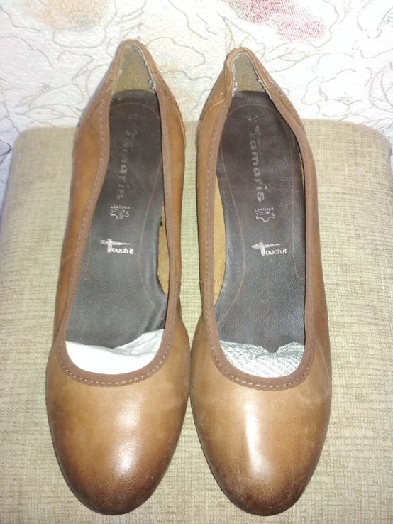 №43 туфлі коричневі Tamaris р.40, фото №4