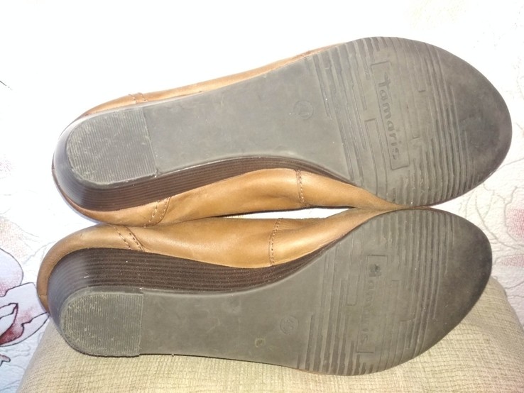 №43 туфлі коричневі Tamaris р.40, фото №10