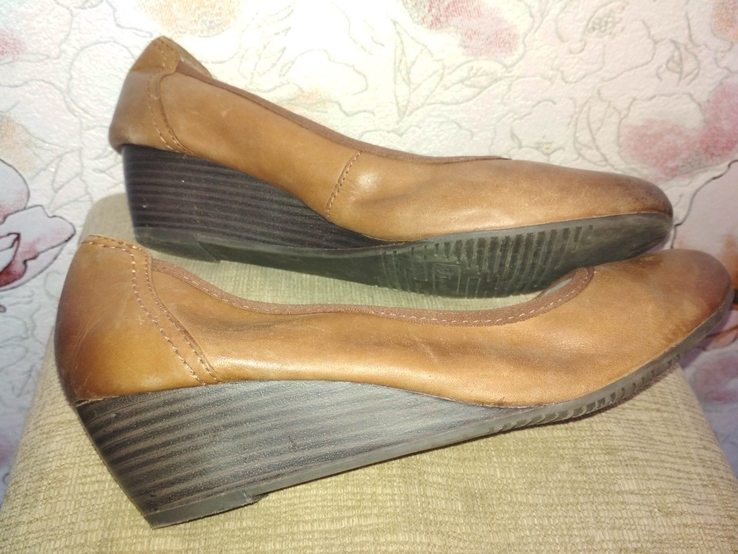 №43 туфлі коричневі Tamaris р.40, фото №12