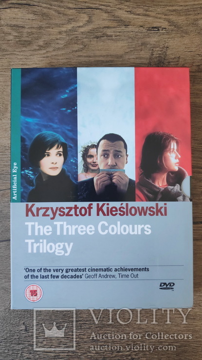Кшиштоф Кесльовський "Три кольори" бокс-сет DVD (4 диска), фото №6
