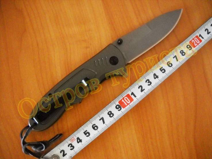 Нож складной Luatek Satin темляк,клипса, фото №3