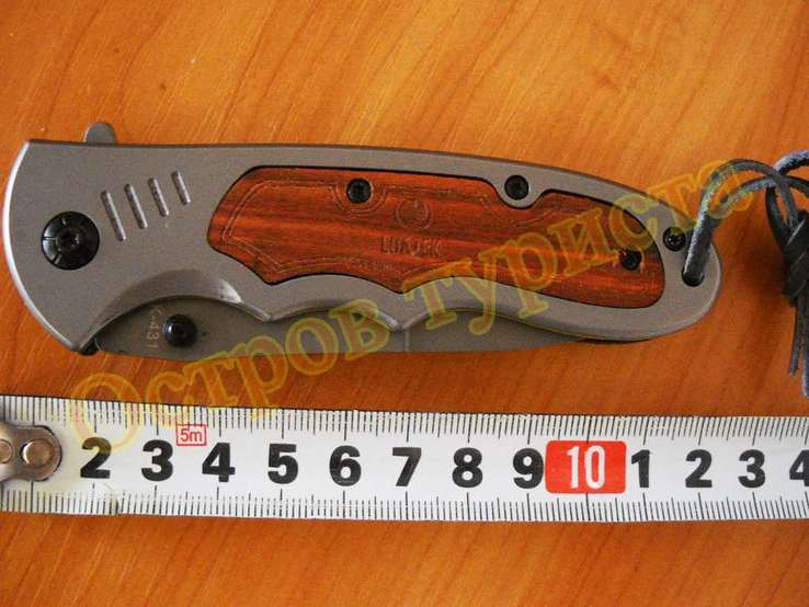 Нож складной Luatek Satin темляк,клипса, фото №4