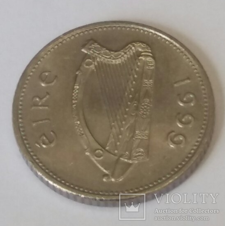 Ірландія 10 пенсів, 1999, фото №3