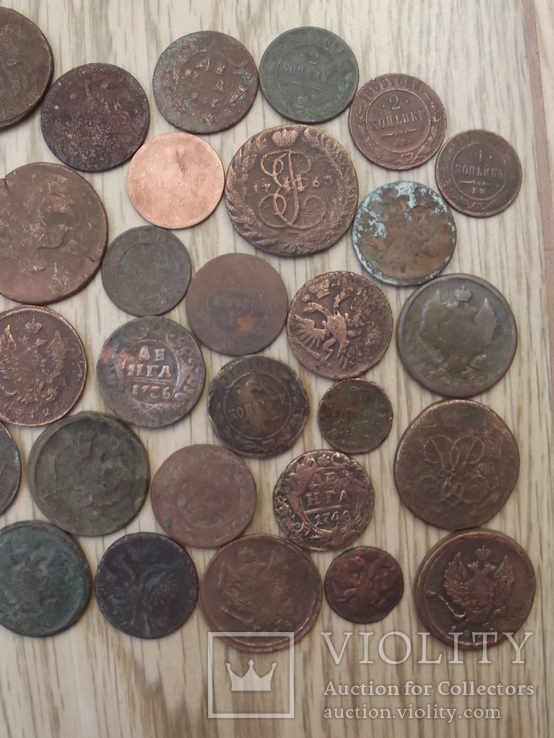 Монети РІ на чистку та досліди (60+шт) №1, фото №5