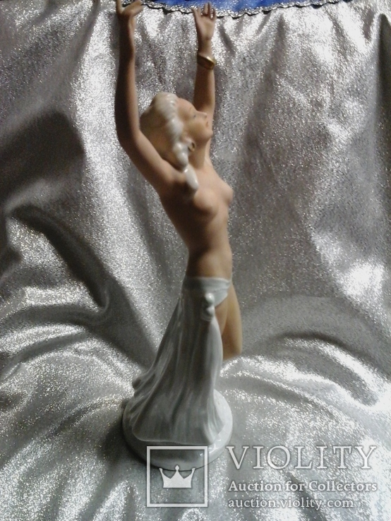 Статуэтка Танцовщица "Анжелика". Ню, 25 см, SchauBachKunst (Wallendorf), Германия, фото №8