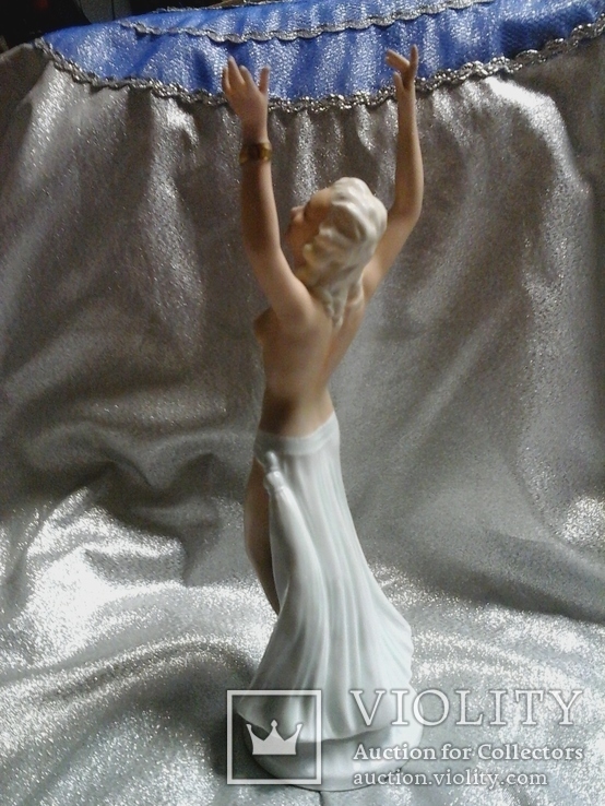 Статуэтка Танцовщица "Анжелика". Ню, 25 см, SchauBachKunst (Wallendorf), Германия, фото №10