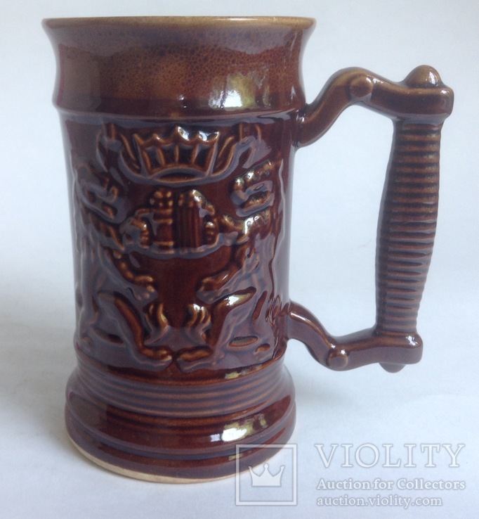 Mug/cup for Levi beer. Ceramics., photo number 3