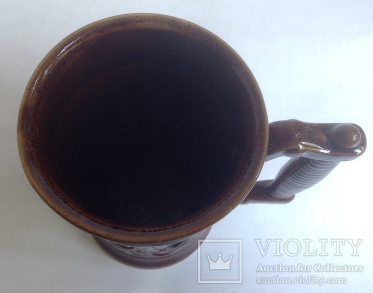 Mug/cup for Levi beer. Ceramics., photo number 5
