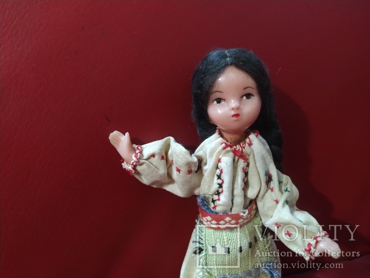 Старинная кукла национальная одежда, фото №3