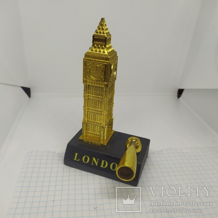 Настольный прибор для ручки. Подставка. Лондон London, Big Ben, фото №11