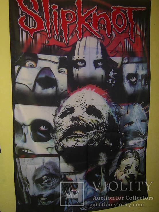 Баннер Slipknot 146х98 см