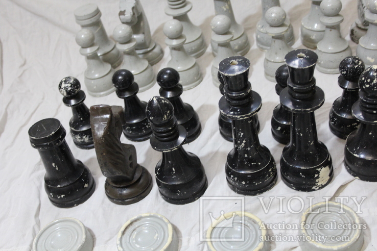 Шахматы. шашки. высота 22 см, фото №7