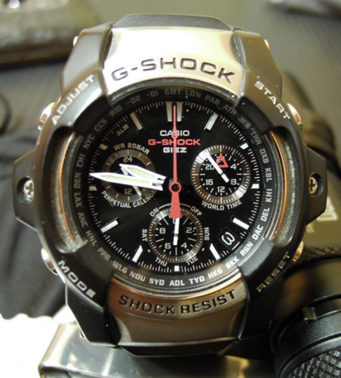 Часы Casio G-Shock GIEZ GS-1001 / хронометр из медицинской стали, фото №3